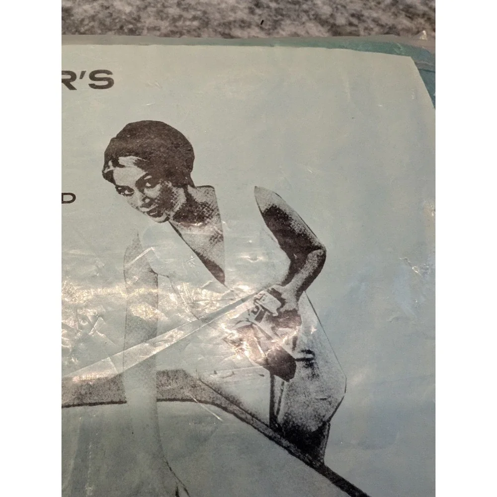Vintage Traveler's Teflon‎ Ironing Cover-Pad Mint Metallic Gustin Kramer Co